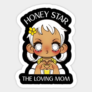 Honey Star Sticker